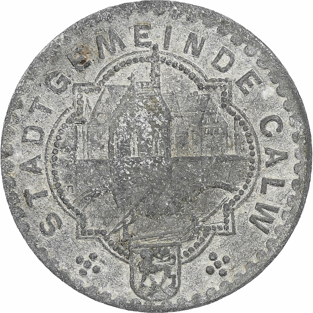 Germany, Stadt Calw, 10 Pfennig, 1918, , Zinc