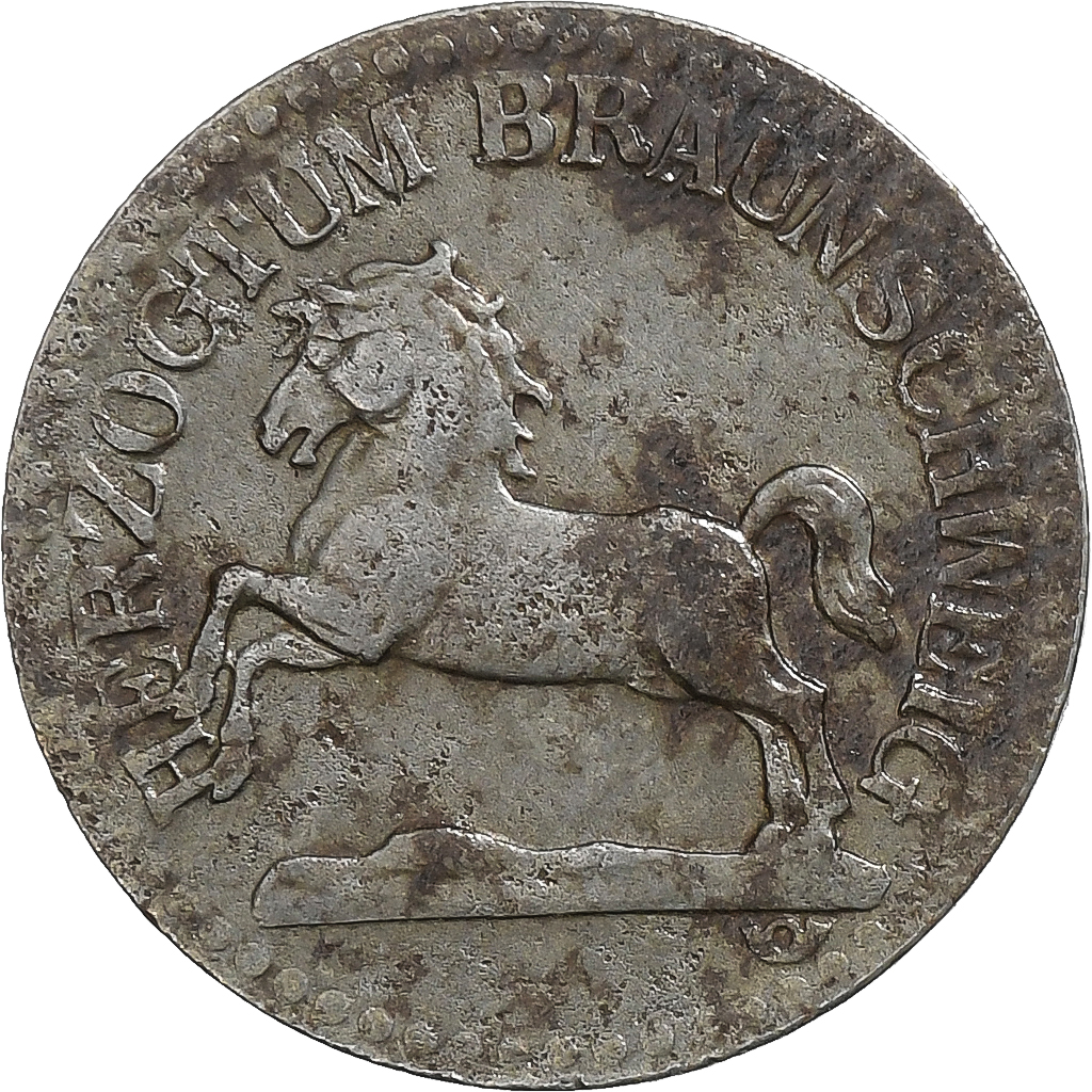 Germany, Herzogtum Braunschweig, 5 Pfennig, 1918, , Iron