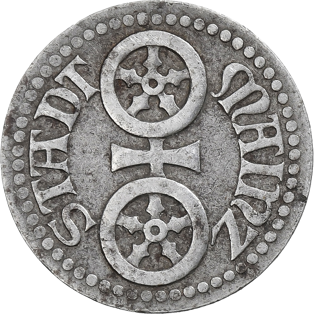 Germany, Stadt Mainz, 5 Pfennig, 1918, , Iron