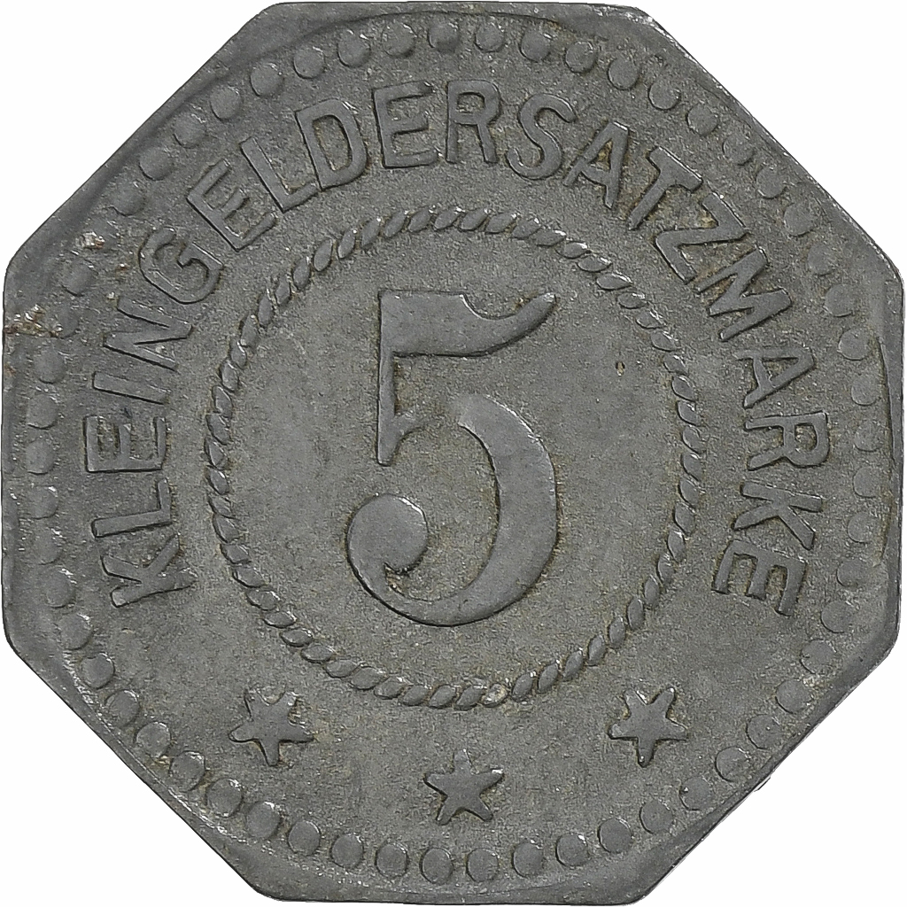 Germany, Stadt Germersheim, 5 Pfennig, 1917, , Zinc