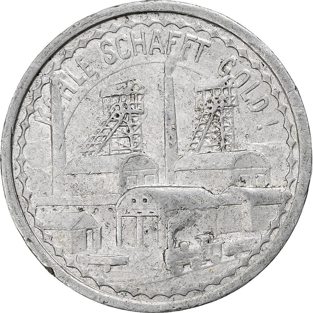 Germany, Stadt Wattenscheid, 10 Pfennig, 1920, , Aluminum