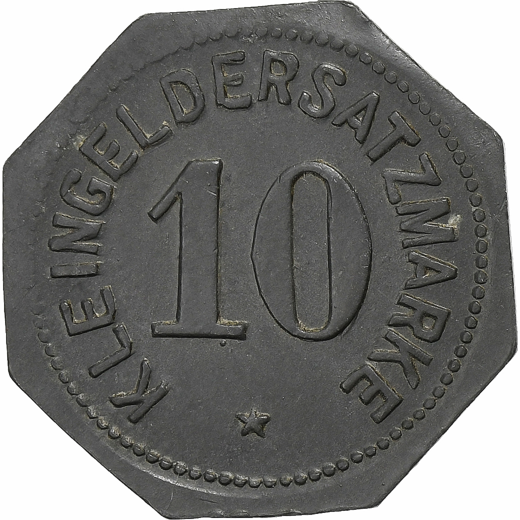 Germany, Stadt Regensburg, 10 Pfennig, Undated (1917), , Zinc