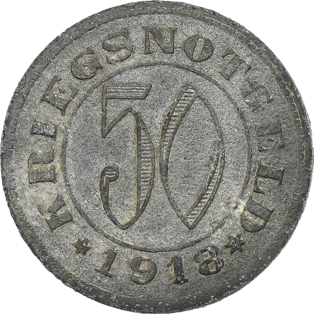 Germany, Stadt Reutlingen, 50 Pfennig, 1918, , Zinc