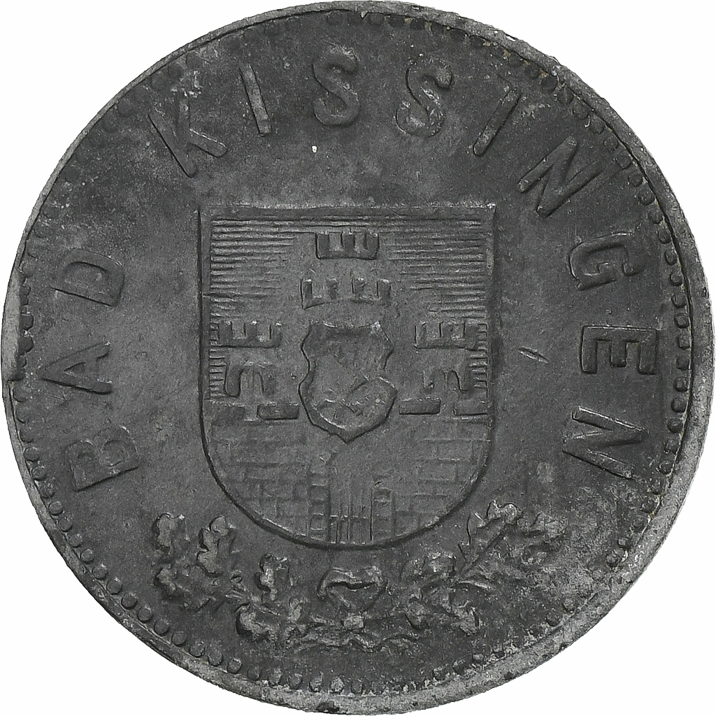 Germany, Stadt Bad Kissingen, 10 Pfennig, 1919, , Zinc