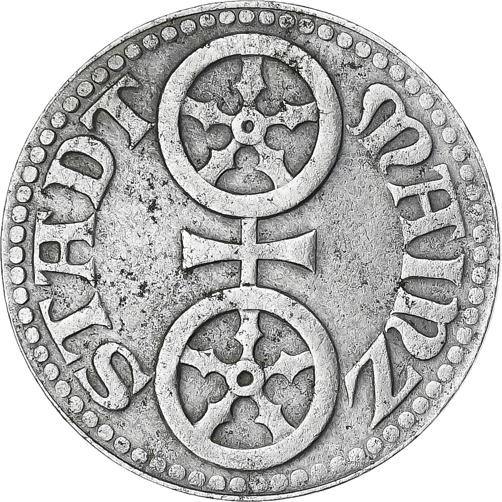 Germany, Stadt Mainz, 10 Pfennig, 1918, , Iron