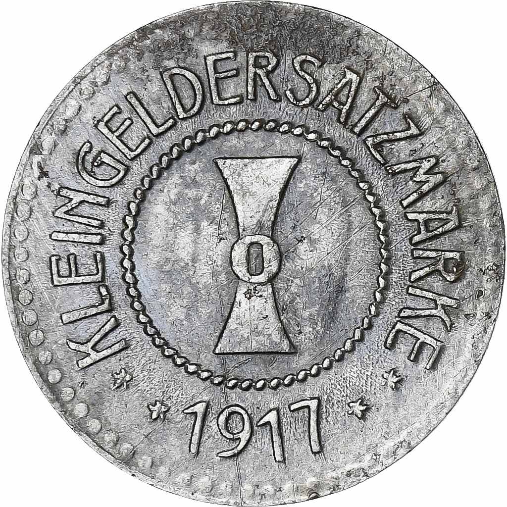 Germany, Stadt Mühlhausen in Thüringen, 10 Pfennig, 1917, , Iron