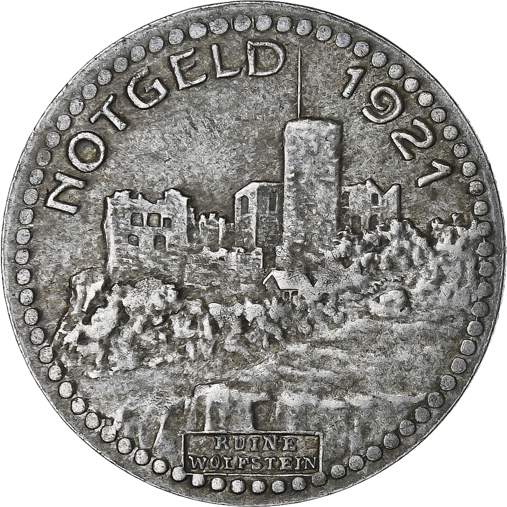 Germany, Stadt Neumarkt i.d.Opf., 50 Pfennig, 1921, , Iron