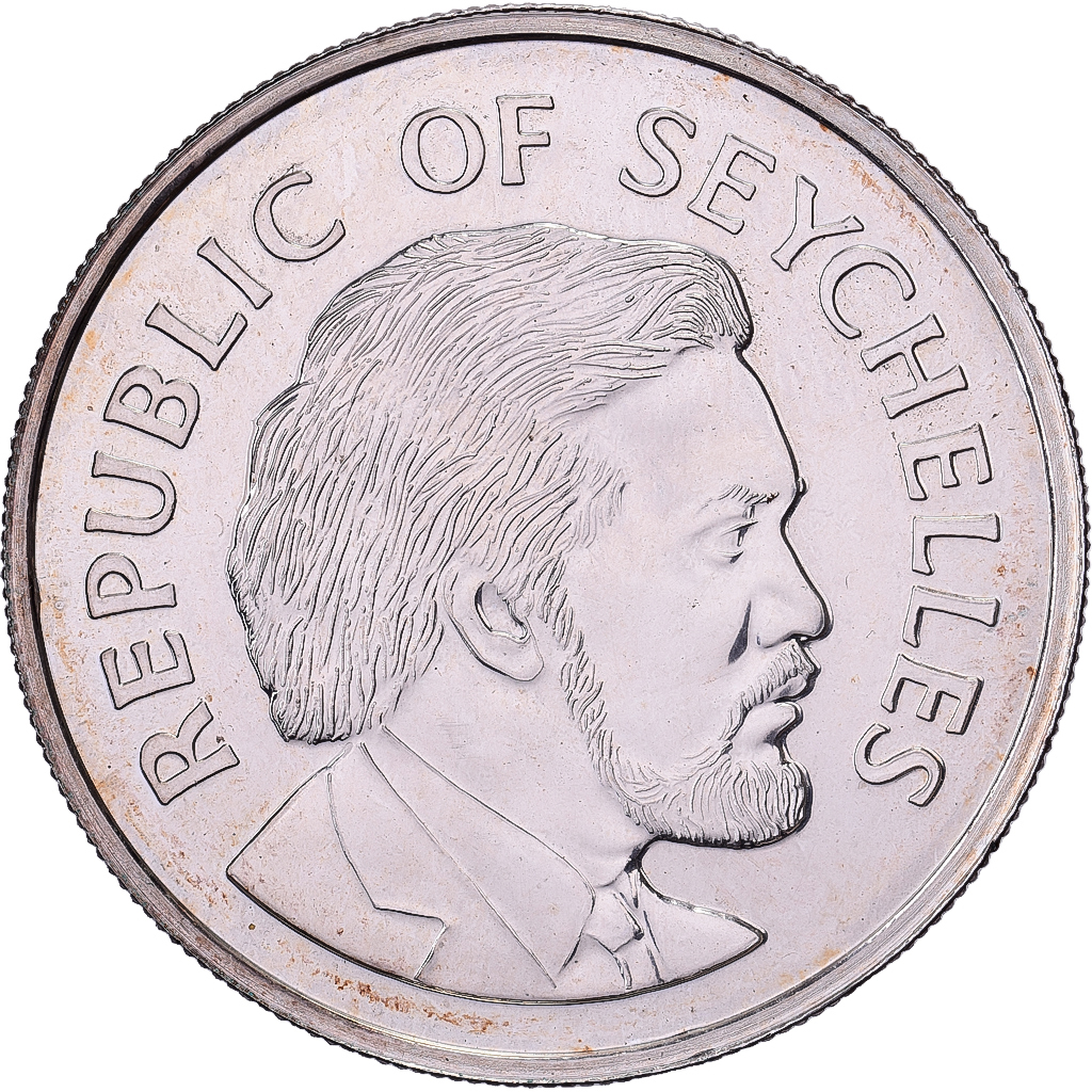 Seychelles, Elizabeth II, 25 Rupees, 1977, British Royal Mint, Silver Jubilee