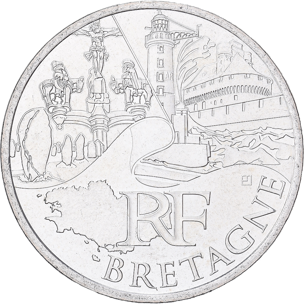 France, 10 Euro, 2011, Silver, MS