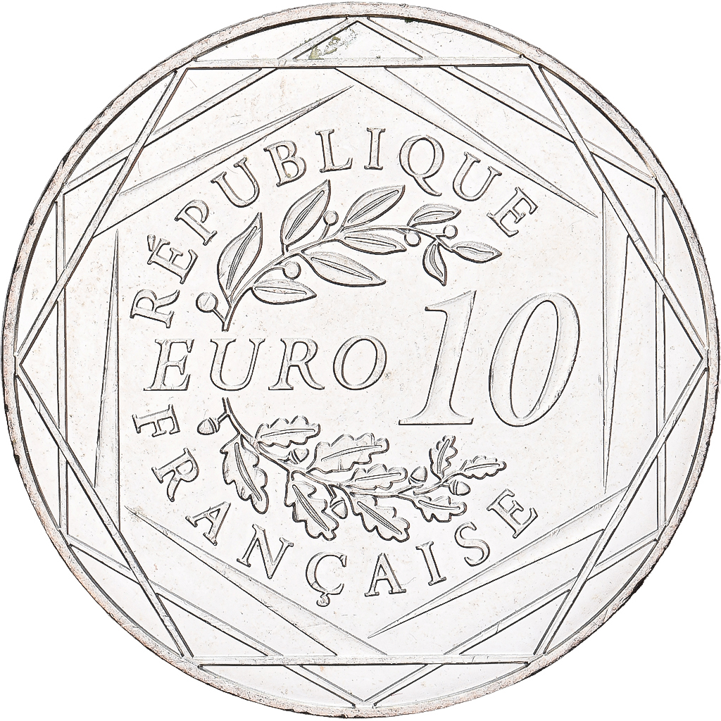 France, 10 Euro, Centenaire de l'Armistice 1918, 2018, Argent, SPL