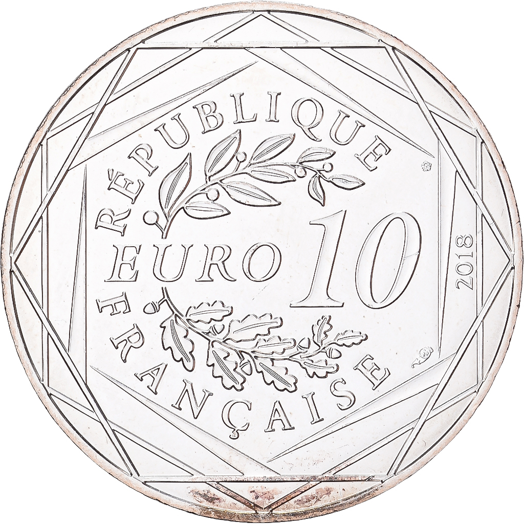 France, 10 Euro, Mickey en Auvergne-Ode aux Volcans., 2018, Monnaie de Paris