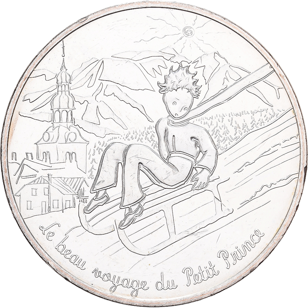 France, 10 Euro, Le beau voyage du Petit Prince, N°24/24, 2016, Argent, SUP+