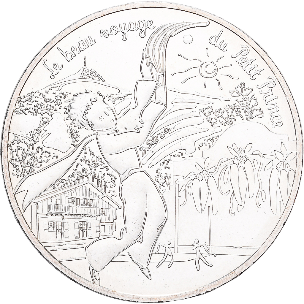 France, 10 Euro, Le beau voyage du Petit Prince, N°04/24, 2016, Argent, SUP+
