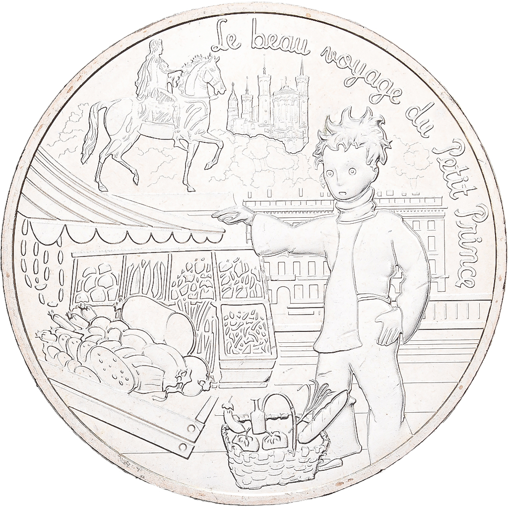 France, 10 Euro, Le beau voyage du Petit Prince, 2016, Monnaie de Paris, FDC