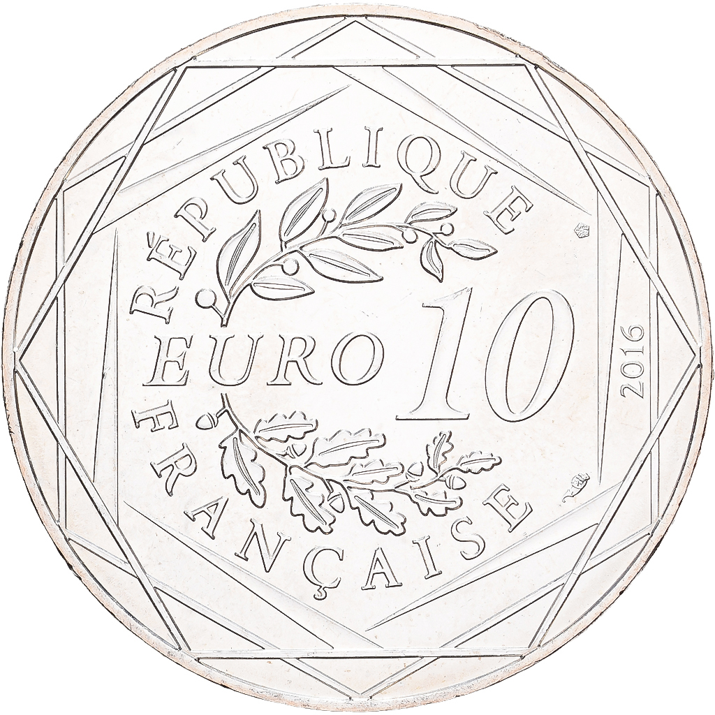 France, 10 Euro, Le beau voyage du Petit Prince, 2016, Monnaie de Paris, FDC