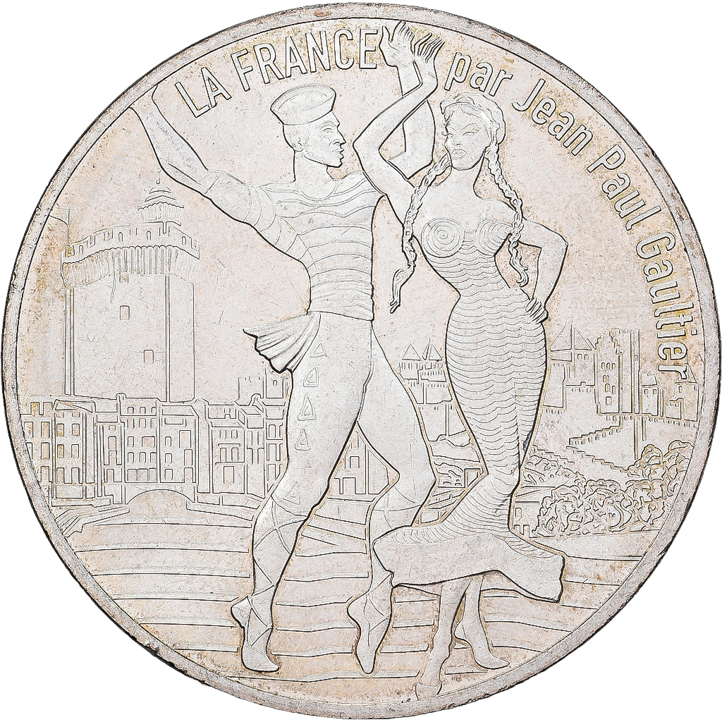Jean Paul GAUTHIER, 10 Euro, 2017, Silver, AU(55-58), Gadoury:EU892