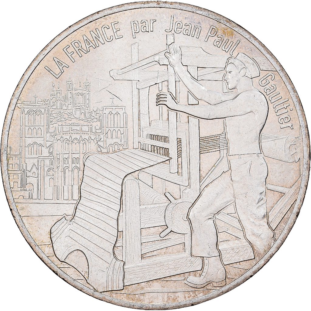 France, 10 Euro, Jean Paul Gaultier, 2017, Monnaie de Paris, Argent, SUP
