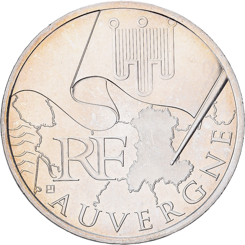 France, 10 Euro, 2010, Paris, Silver, MS, KM:1646