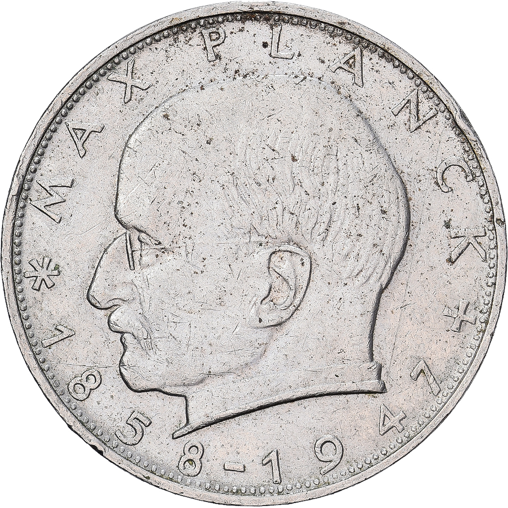 Bundesrepublik Deutschland, 2 Mark, 1965, Munich, Kupfer-Nickel, SS, KM:116