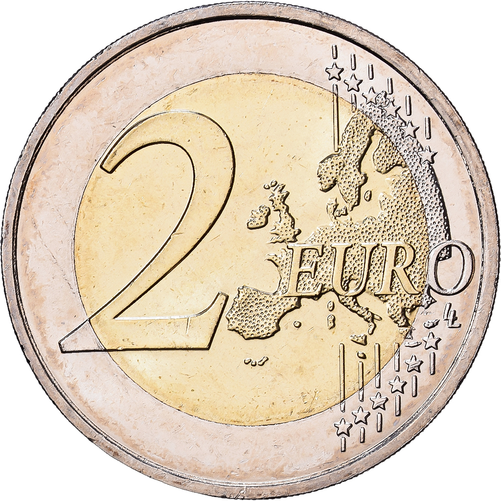 Monaco, 2 Euro, 500e anniversaire de la fondation de la souveraineté de Monaco