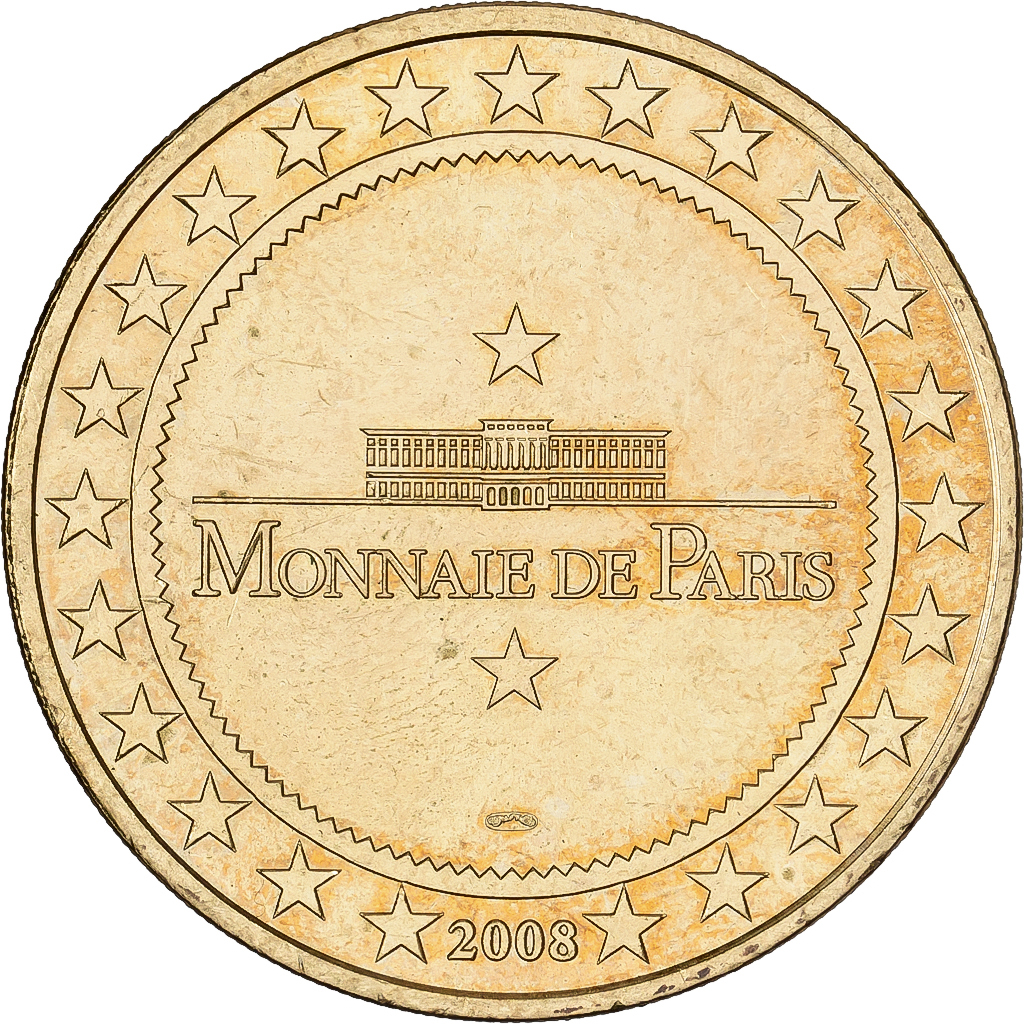 France, Token, Rouen - Armada, 2008, Copper-nickel Aluminium, Monnaie de Paris