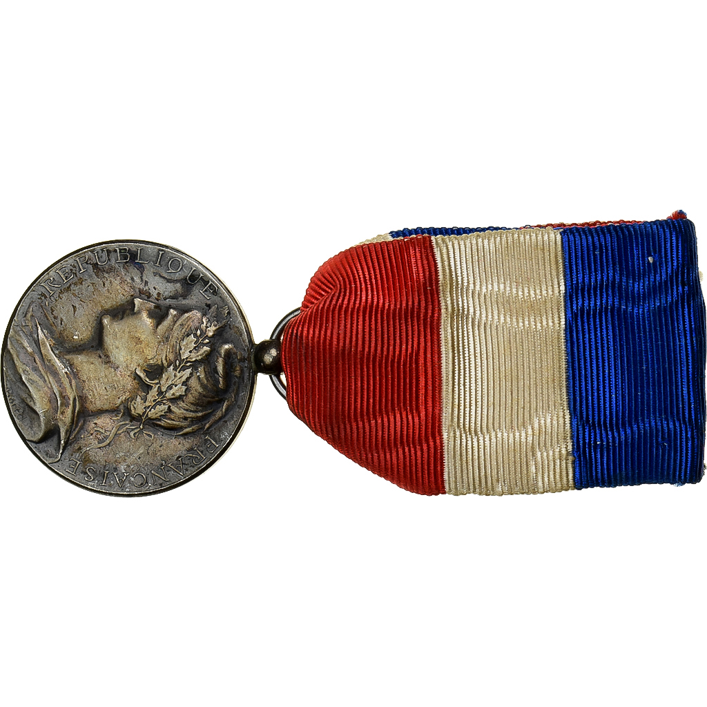 France, Industrie-Travail-Commerce, Medal, 1901, Very Good Quality, Borrel.A