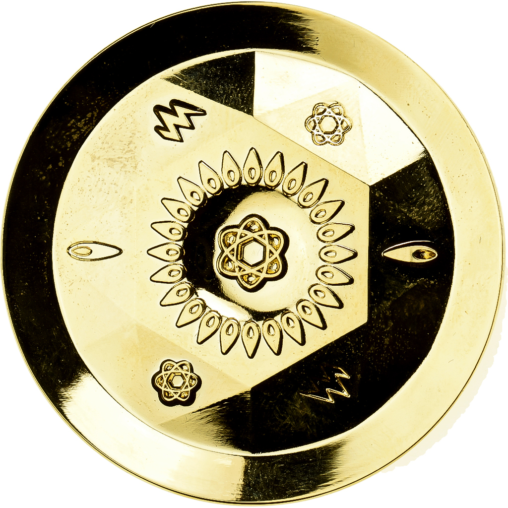 France, Medal, Electricité-Gaz de France, Gilt Bronze, 