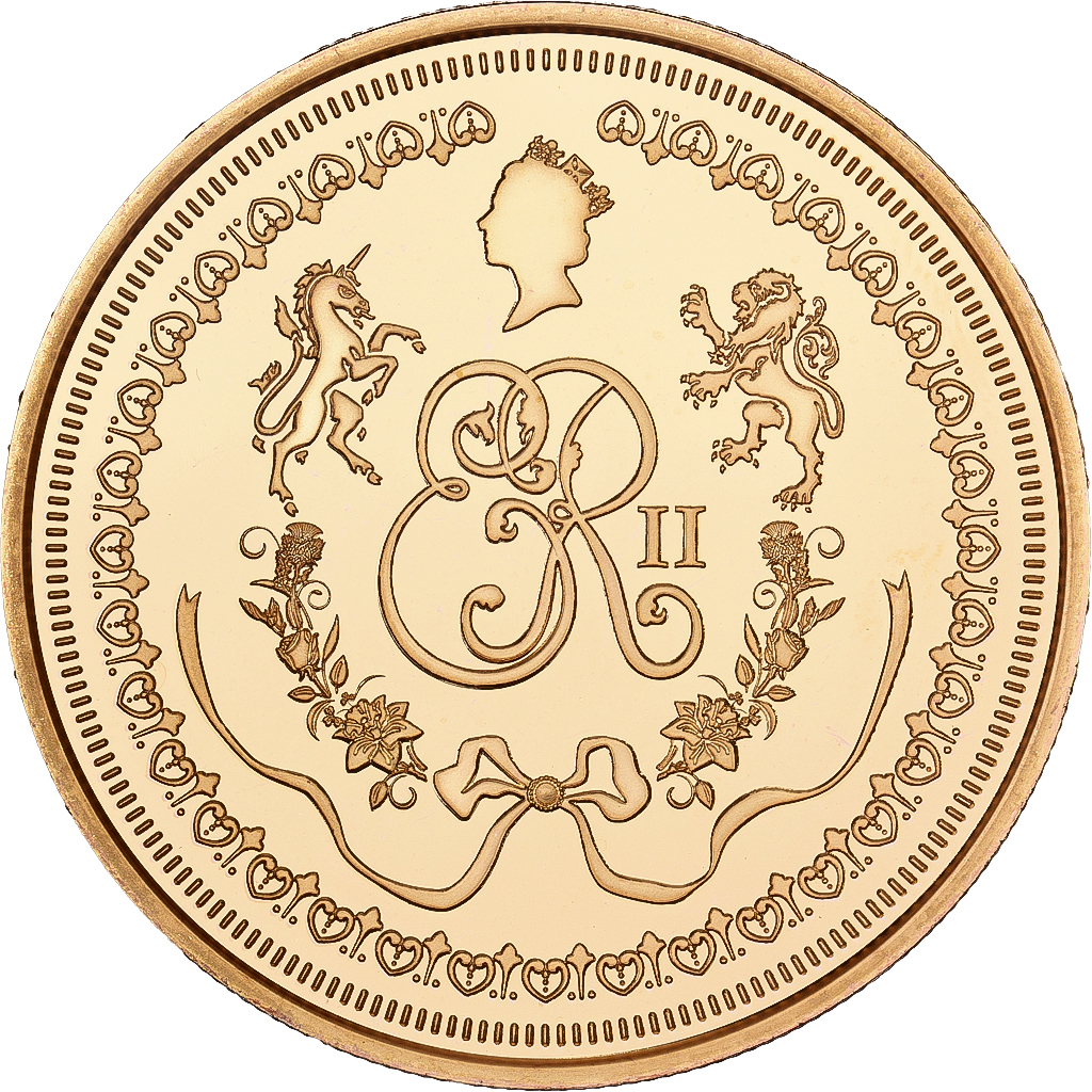 United Kingdom, Medal, Queen Elizabeth II, 2022, Copper-Nickel Gilt, 