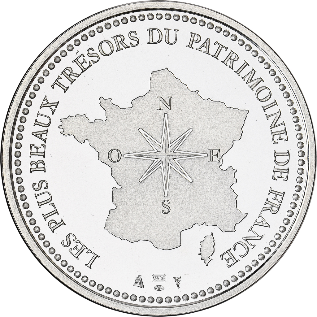 France, Medal, Cathédrale de Reims, Silver, 