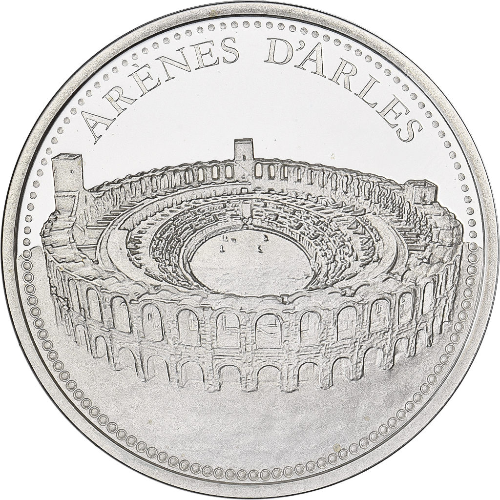 France, Medal, 13/ Les Arènes d'Arles, Silver, 