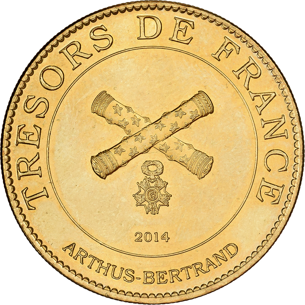 France, Token, Thiepval - Somme - Buste de soldat, 2014, Copper-nickel