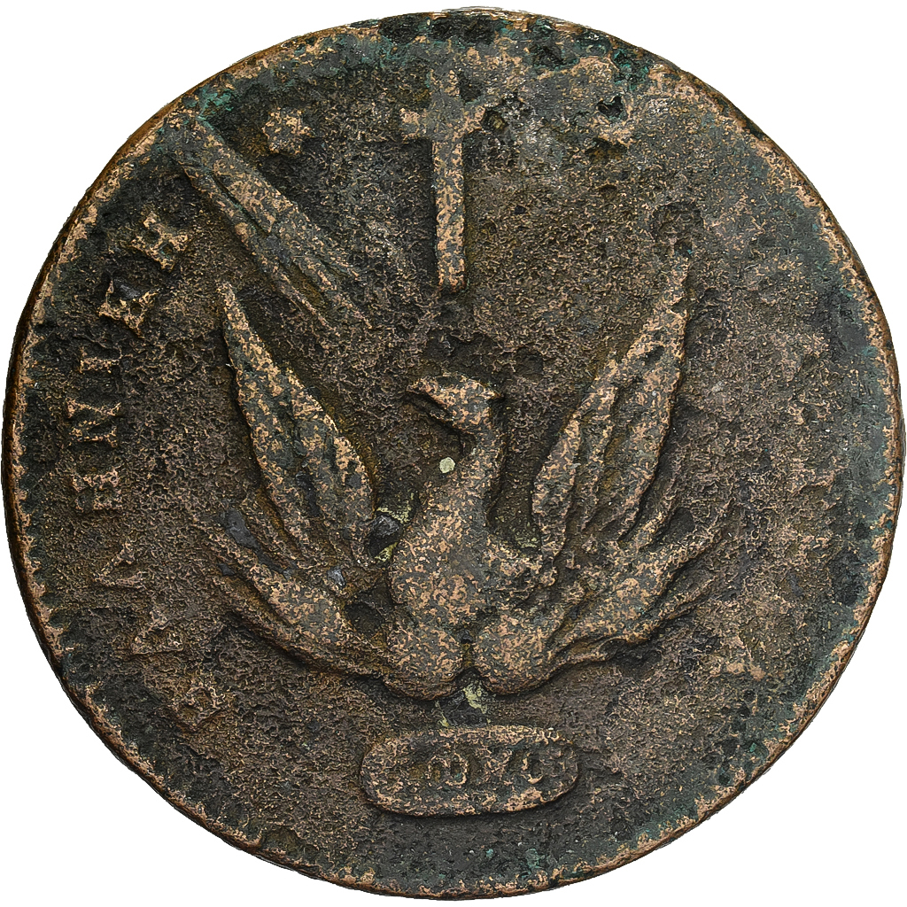 Greece, Jean Capo d'Istria, 20 Lepta, 1831, Aegina, Copper, , KM:11