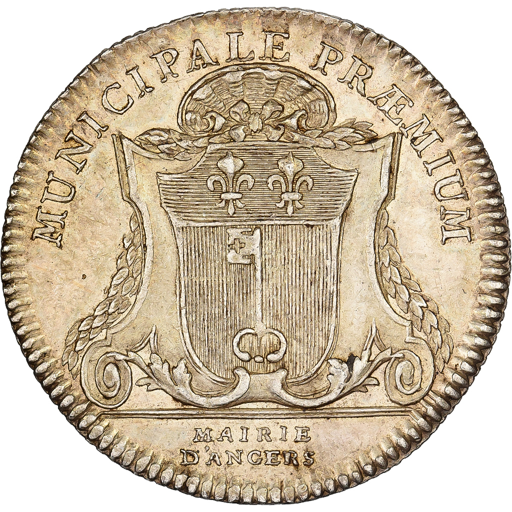 France, Token, Louis XVI, Anjou, Noblesse, Jean-François Allard, Maire