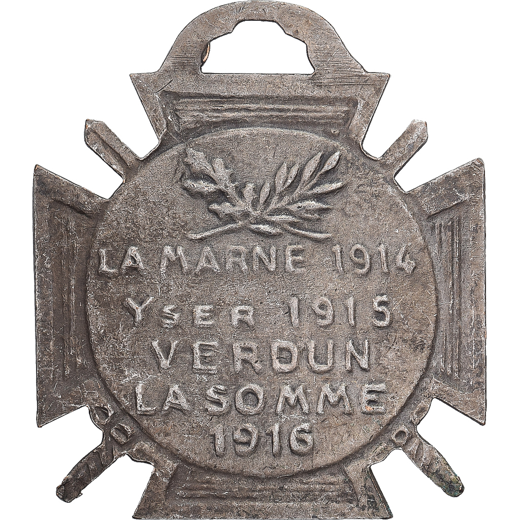 France, Journée du poilu, WAR, Médaille, 1915, Excellent Quality, Bargas