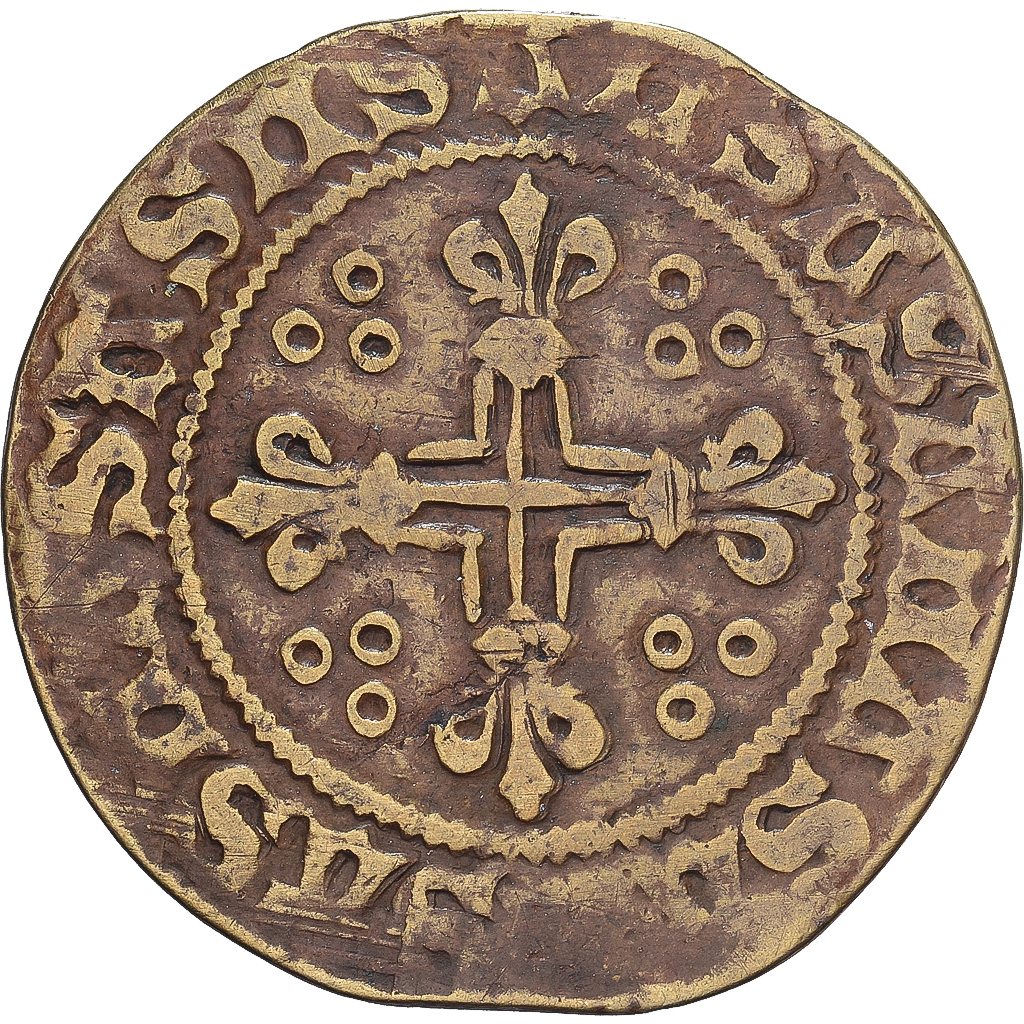 France, Token, Jeton de Compte, Brass, VF