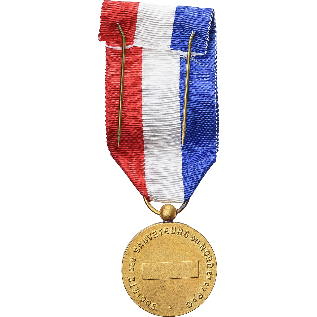 France, Société des Sauveteurs du Nord et du Pas-de-Calais, Shipping, Medal