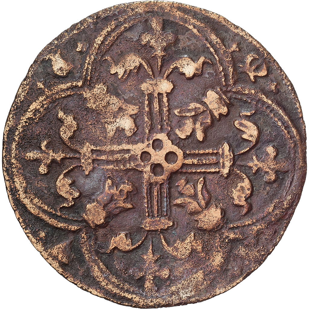 France, Token, Jeton de Compte au Dauphin, Brass, VF