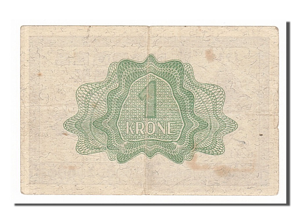 Banknote, Norway, 1 Krone, 1944, EF(40-45)