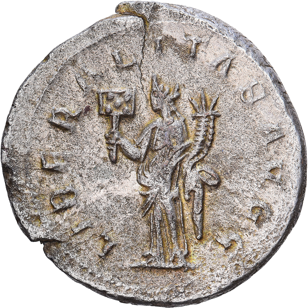 Roman Empire, Gallienus, Antoninianus, 256-257, Uncertain mint, Silver
