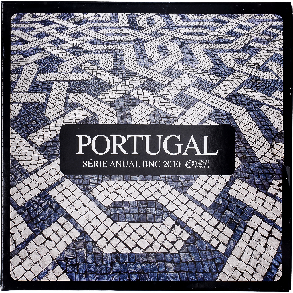 Portugal, Set 1 ct. - 2 Euro, Série BU, 2010, Lisbonne, FDC
