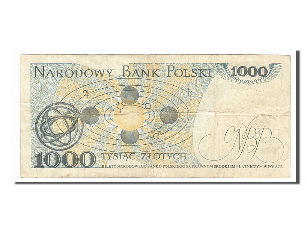 Banknote, Poland, 1000 Zlotych, 1982, 19820601, EF(4045) World