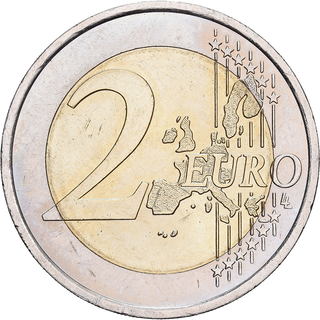 Monaco, Rainier III, 2 Euro, 2001, Paris, Bi-Metallic, VZ+, Gadoury:MC179