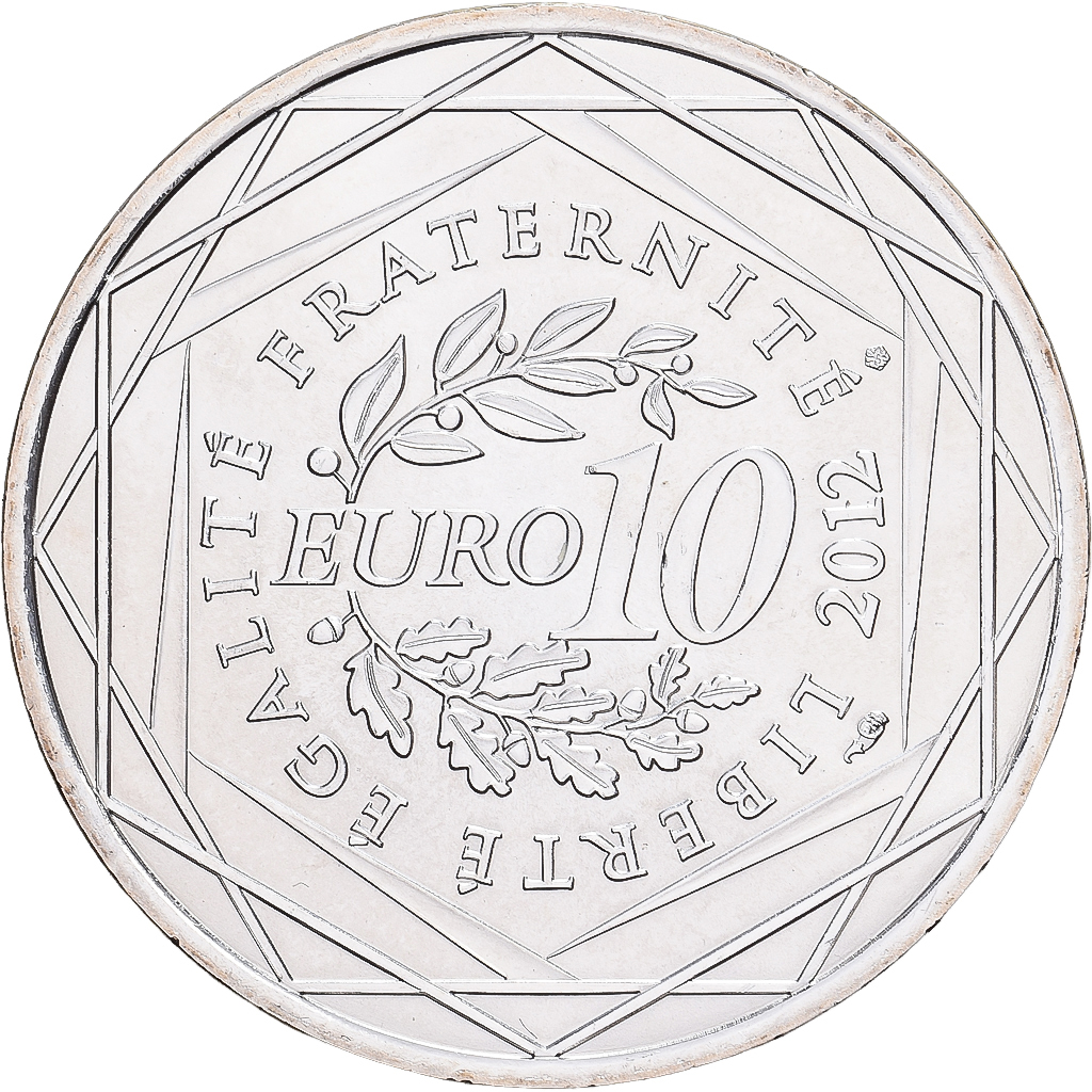 France, 10 Euro, Franche-Comté, 2012, Monnaie de Paris, Silver, AU