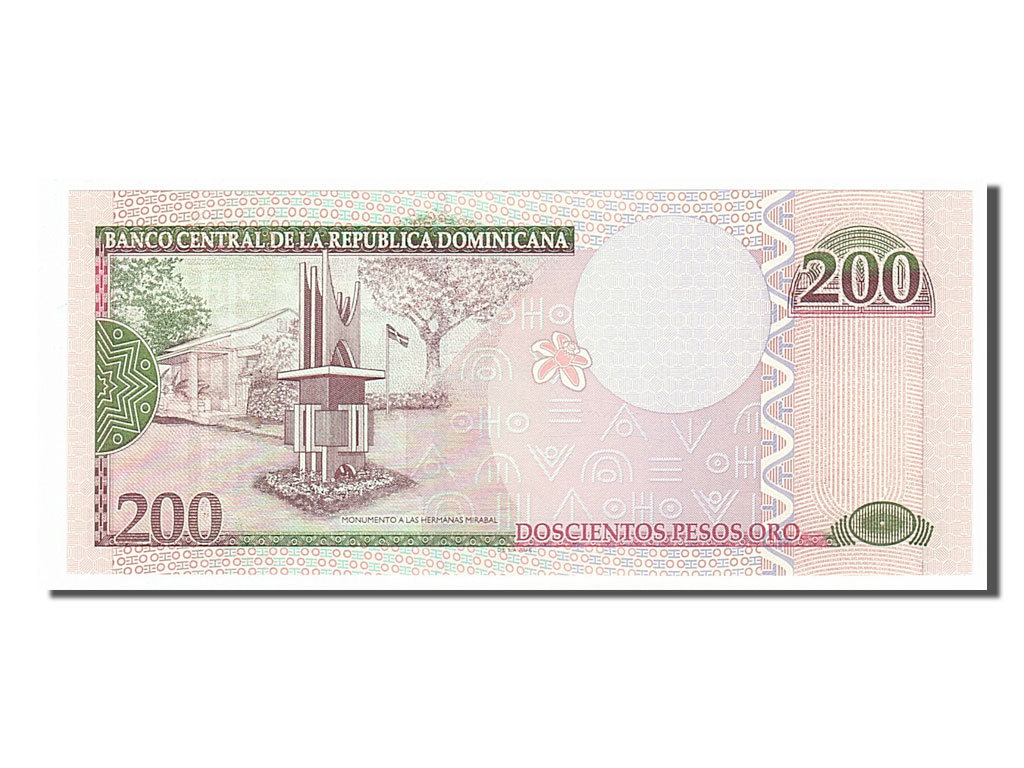 Banknote, Dominican Republic, 200 Pesos Oro, 2009, UNC(65-70)