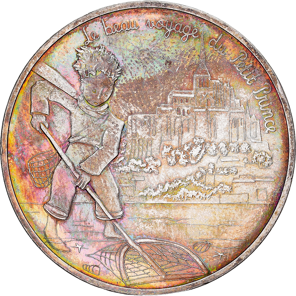 France, 10 Euro, Petit Prince Beau Voyage, 2016, Monnaie de Paris, Argent, TTB+