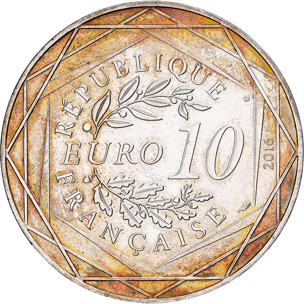 France, 10 Euro, Petit Prince Beau Voyage, 2016, Monnaie de Paris, Argent, TTB+