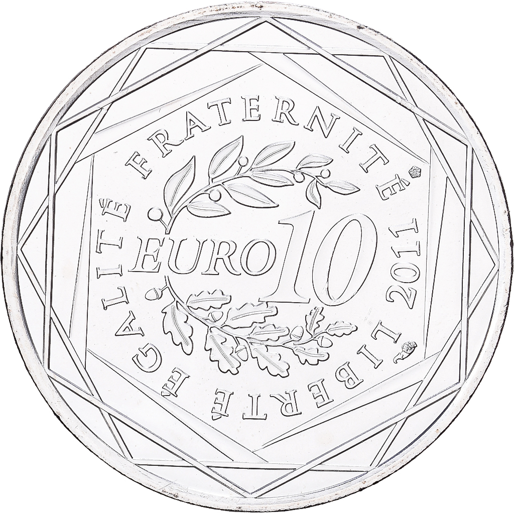 Frankreich, 10 Euro, Picardie, 2011, Paris, Silber, VZ+, Gadoury:EU450, KM:1747