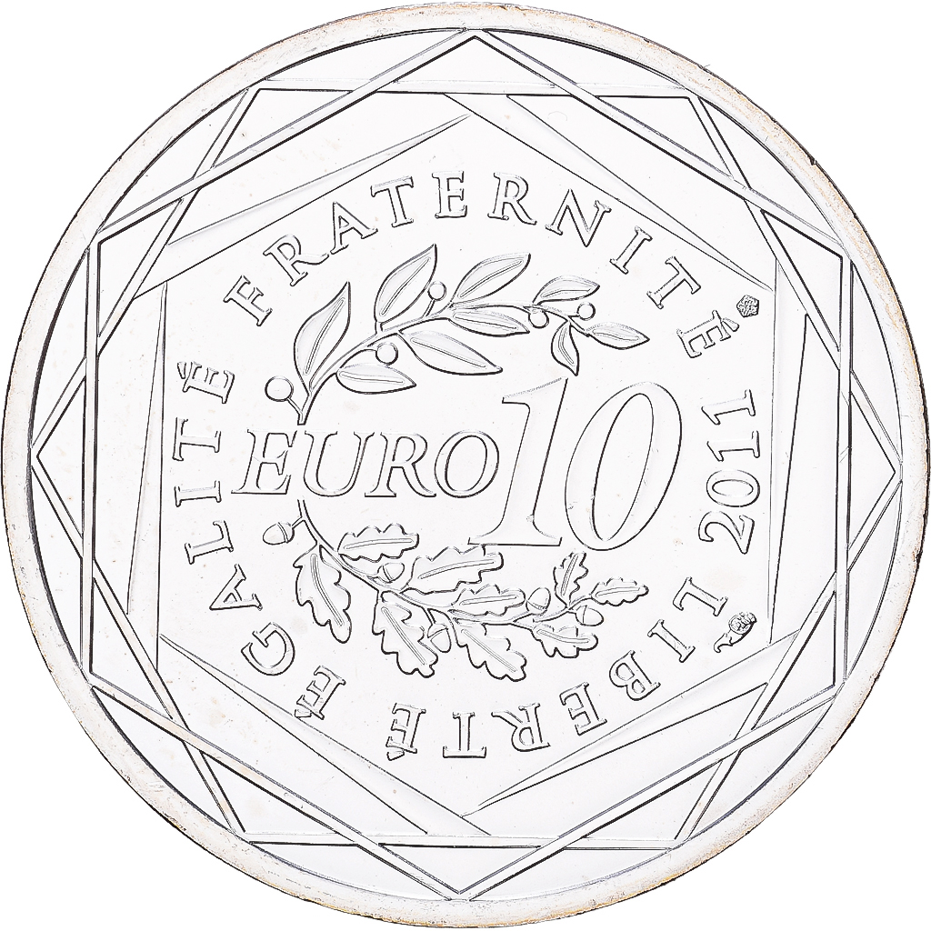 Frankreich, 10 Euro, Franche-Comté, 2011, Paris, Silber, VZ+, Gadoury:EU450