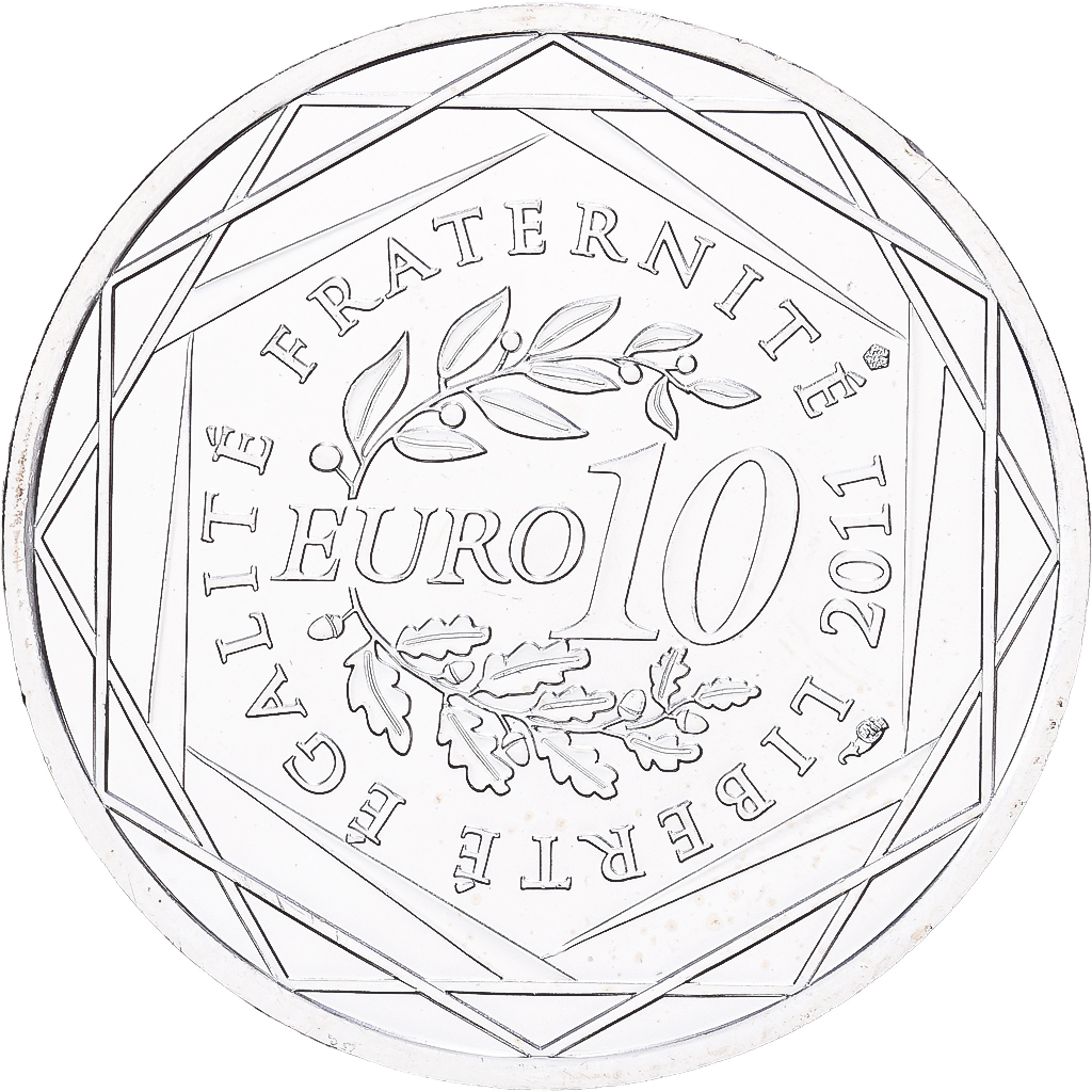 Frankreich, 10 Euro, Limousin, 2011, Paris, Silber, VZ+, Gadoury:EU450, KM:1742
