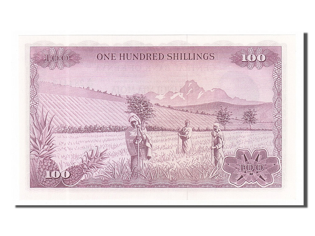 Banknote, Kenya, 100 Shillings, 1972, 1972-07-01, KM:10c, UNC